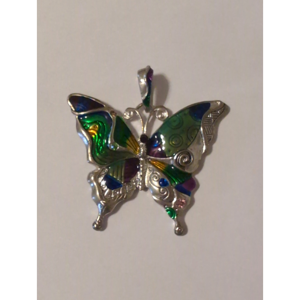 World Wildlife Federation Butterfly Pendant